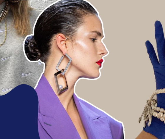 Как носить украшения в холода, чтобы их было видно