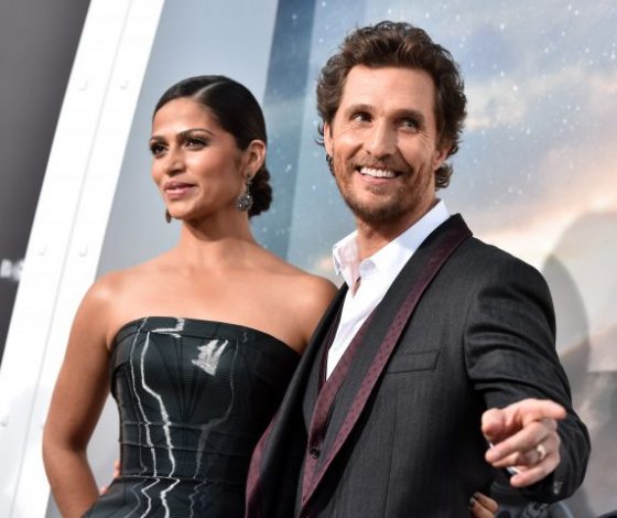 Был поражен: Мэттью Макконахи рассказал о первой встрече с женой