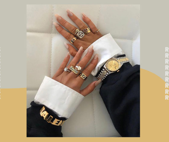 Сочетаем золото и серебро: как носить кольца, чтобы выглядеть стильно