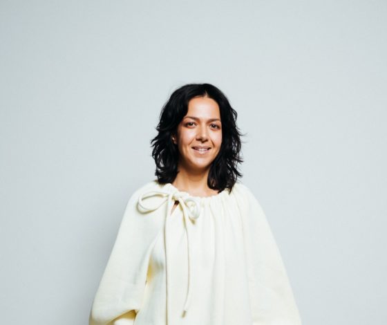 Ксения Чилингарова и Евгений Заболотный на открытии выставки «20:20. Время остановилось»