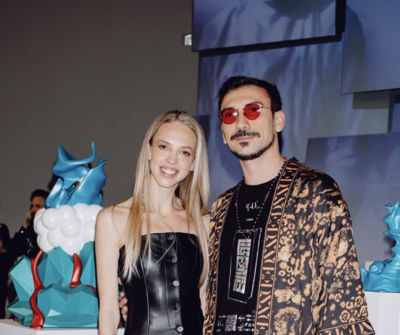 Надежда Сысоева, Илья Бачурин и другие на открытии арт-проекта «Рождение легенды»