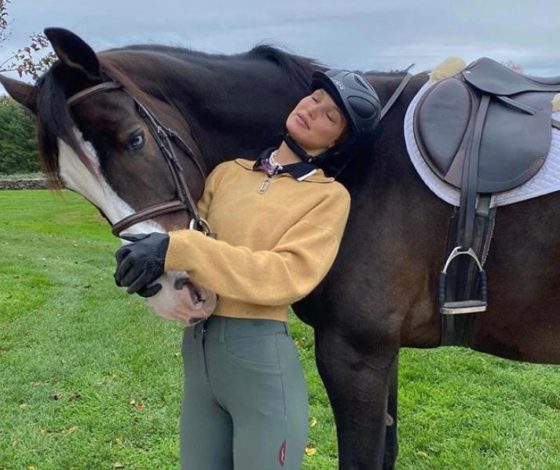 В стиле Беллы Хадид: где купить джемпер на молнии