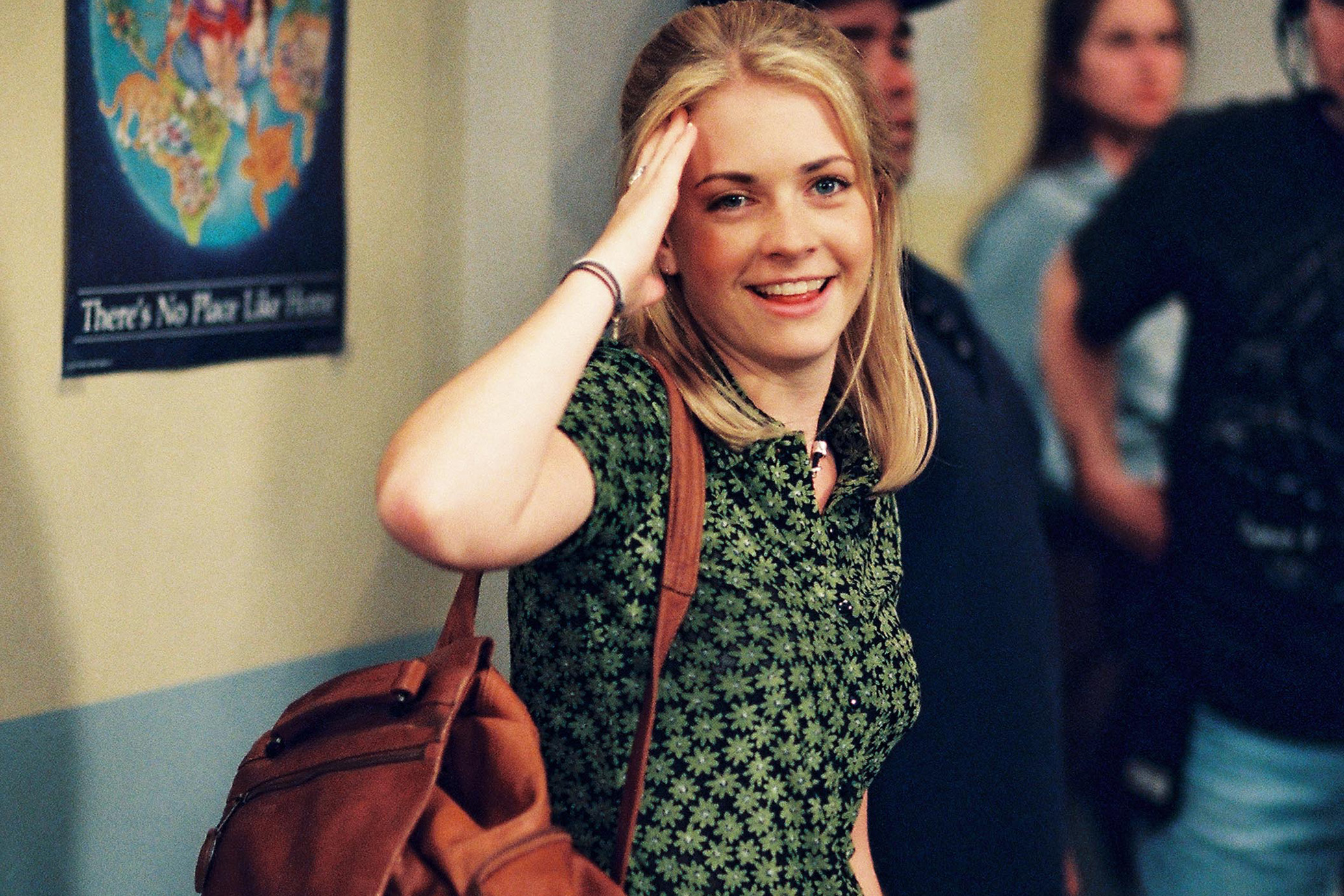 What an accident!  Melissa Joan Hart shared photos from her son’s graduation party