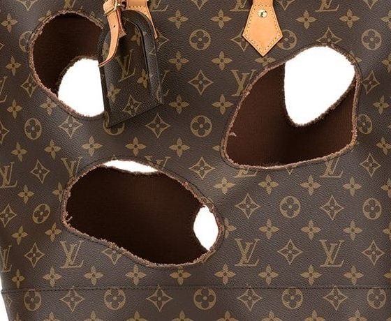 Миллион рублей: Louis Vuitton продают сумку с дырами