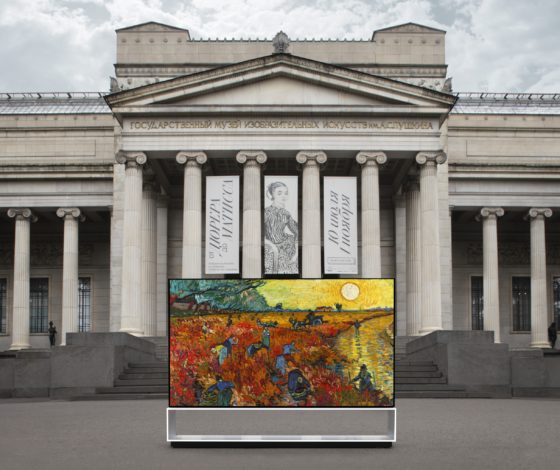 LG SIGNATURE x Пушкинский музей: развитие искусства в виртуальном формате