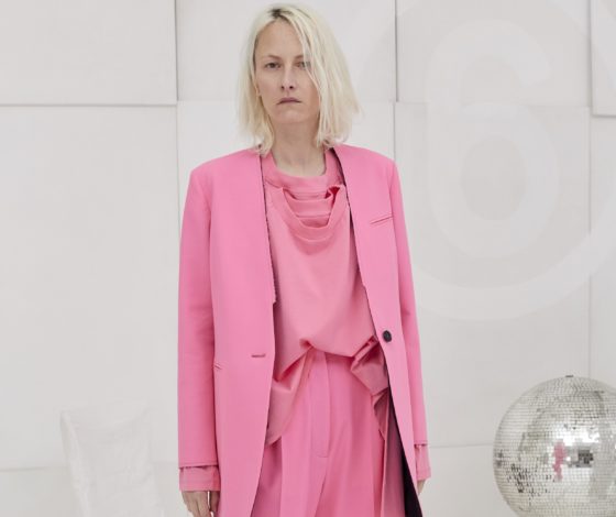 Розовый костюм мечты в новой коллекции MM6 Maison Margiela