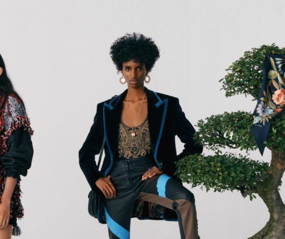 Животный принт и бахрома в новой коллекции Etro