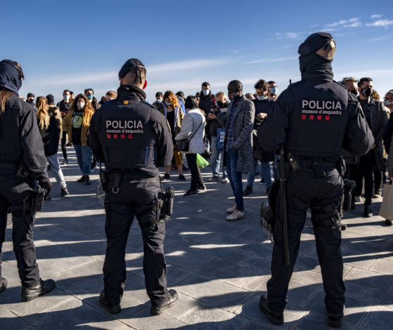 В центре Мадрида произошел крупный взрыв