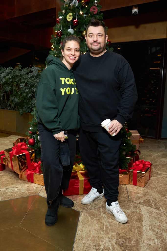 Сергей Жуков с женой