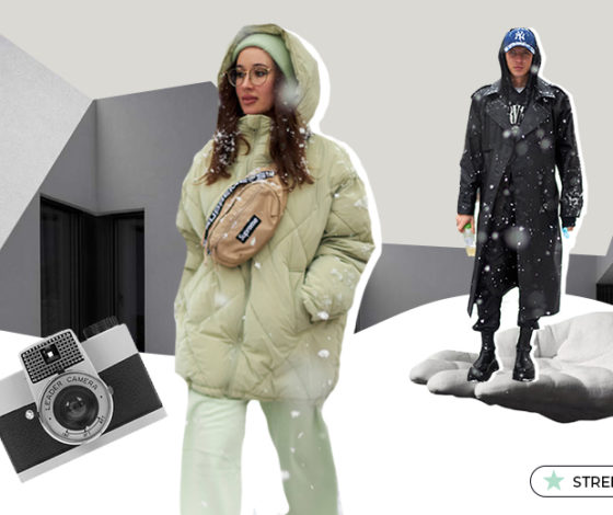 Новогодний Street Style: что носят жители столицы в праздничные дни