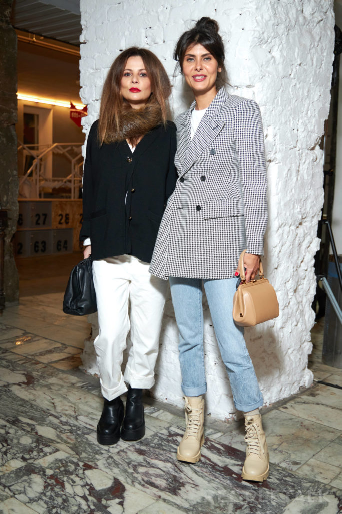 Галя Агапова и Надежда Оболенцева