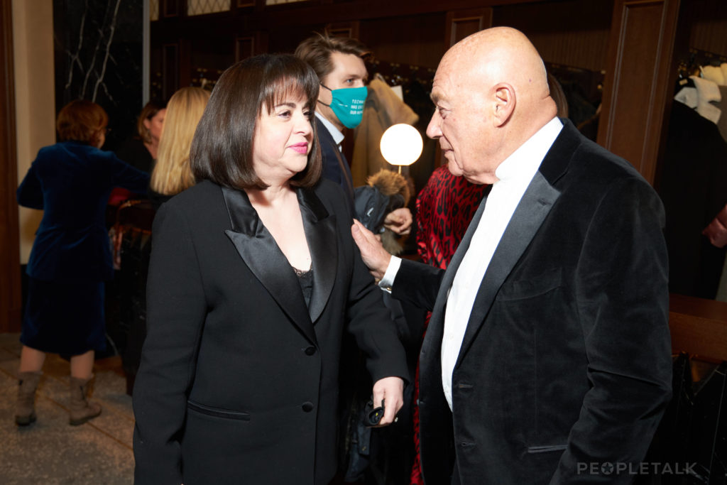 Этери Левиева и Владимир Познер