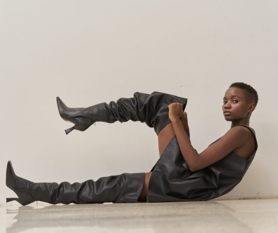 Эко-кожа в новой коллекции Ushatava