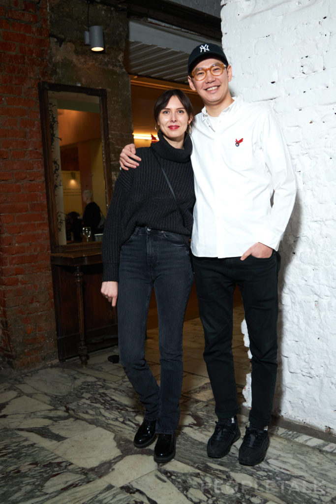 Евгений Сангаджиев с женой