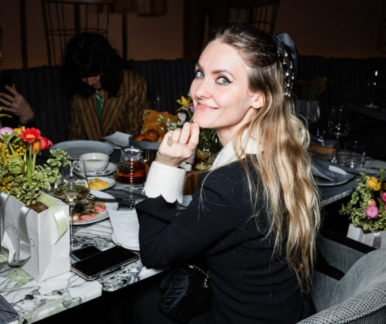 Яна Рудковская, Екатерина Мухина, Ксения Чилингарова и другие на ужине Jimmy Choo