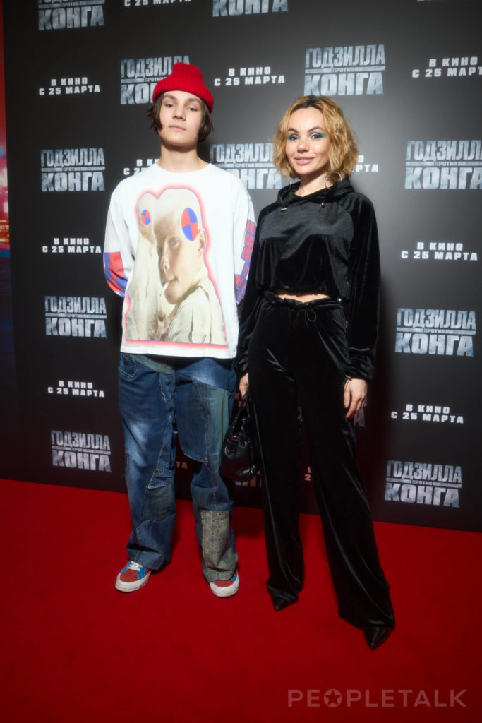 Маша Цигаль с сыном