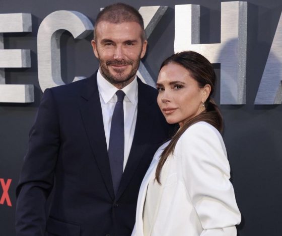 Мастер на все руки: Виктория Бекхэм показала как Дэвид занимается домашними делами с голым торсом