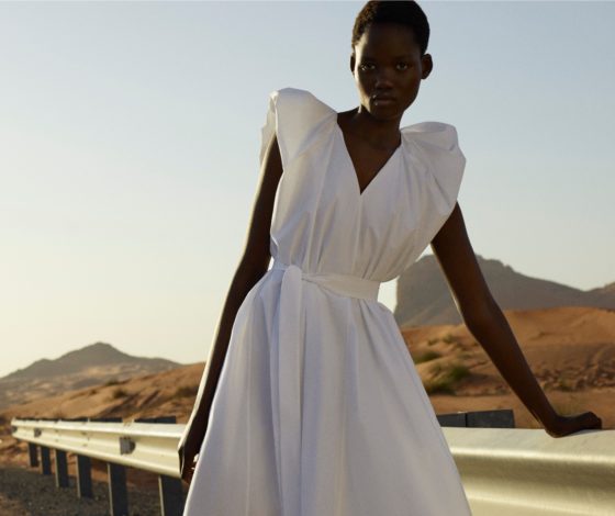 Белое платье мечты в коллекции COS