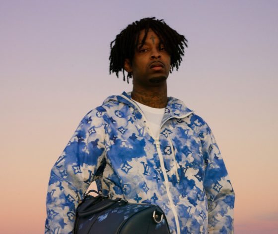 Рэпер 21 Savage в новой капсульной коллекции Louis Vuitton