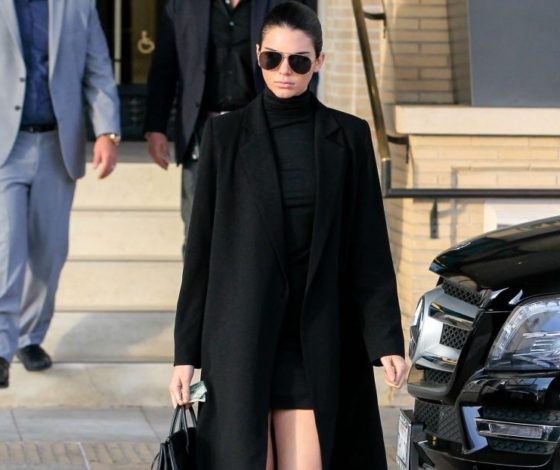 10 черных пальто на весну