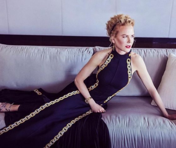 Марго Робби, Николь Кидман, Лили Коллинз и Хоакин Феникс на премии «Золотой глобус — 2021»