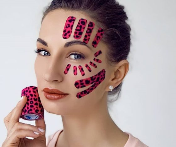 Тейпы: как клеить на лицо и зачем они нужны для тела