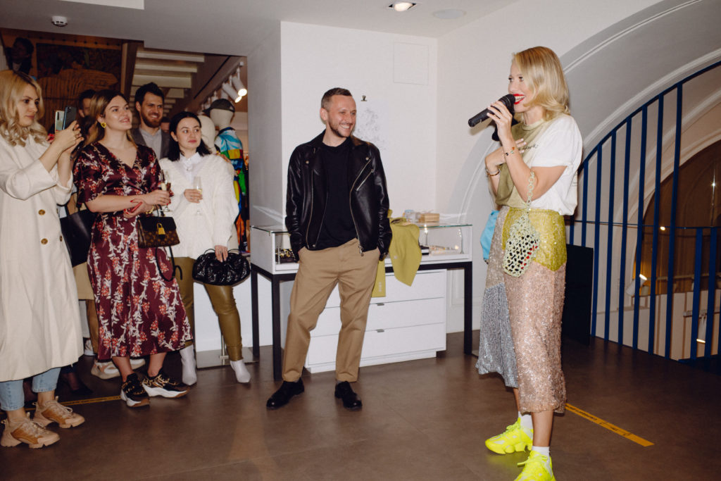 Андрей Артемов и Ксения Собчак