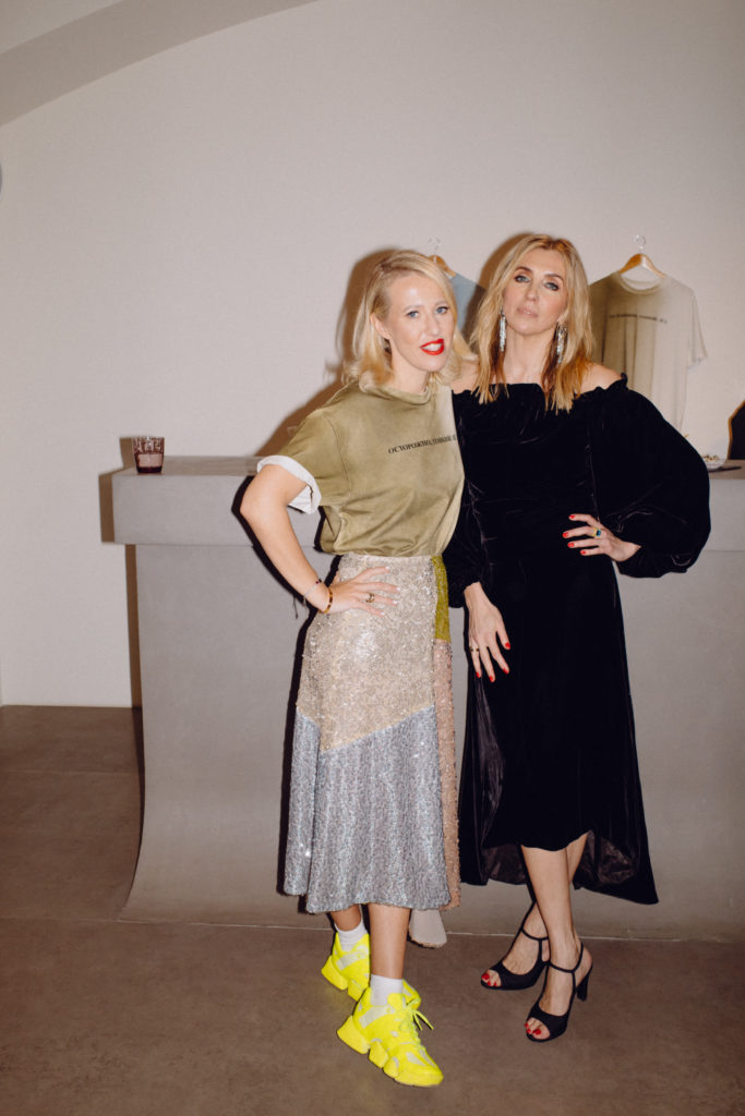 Ксения Собчак и Светлана Бондарчук