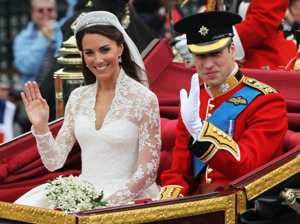 Кейт Миддлтон и принц Уильям. Фото: Sean Gallup/Getty Images