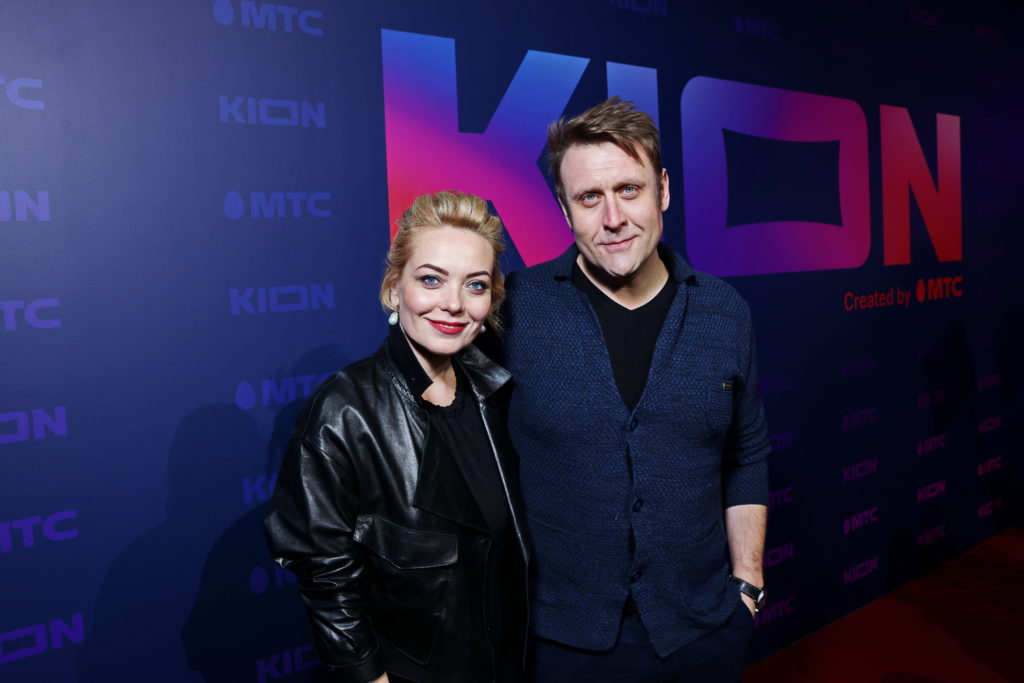 Николай Шрайбер со спутницей