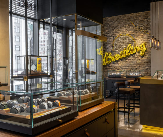 Breitling открыл новый бутик в центре Москвы