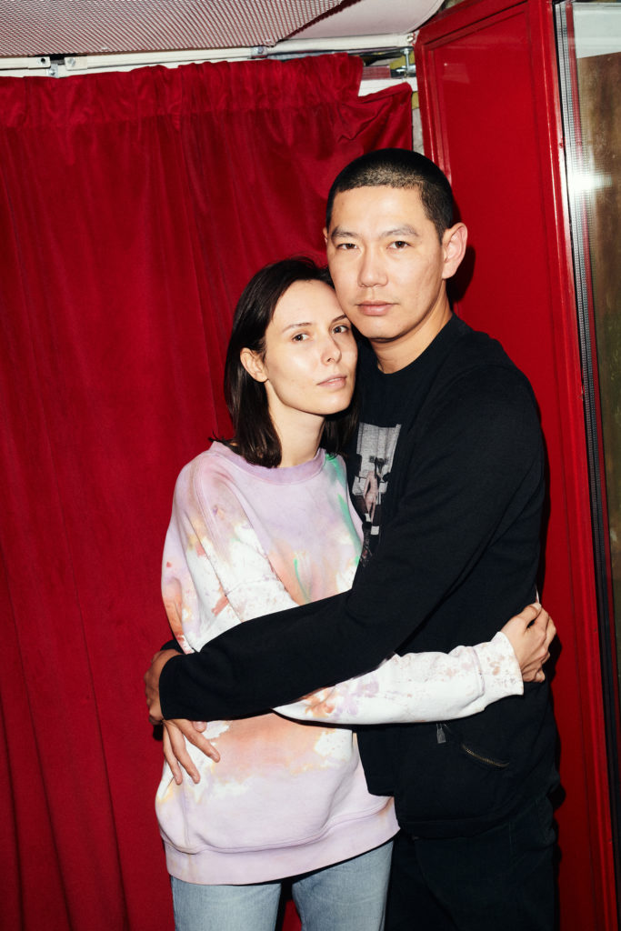 Евгений Сангаджиев и Ксения Андрианова