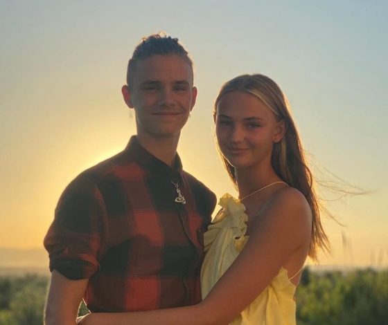 После слухов о помолвке: Ромео Бекхэма засняли с девушкой во время прогулки