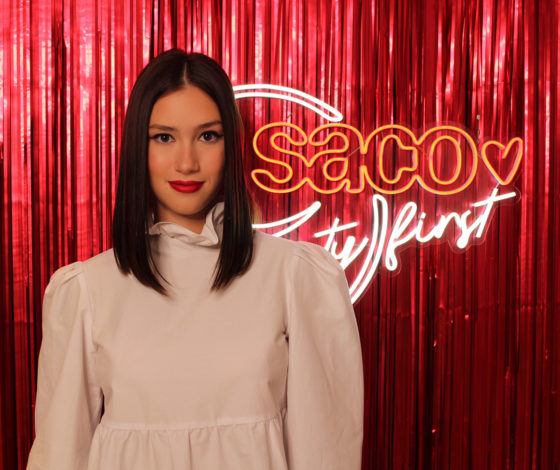 Дина Немцова, Ирина Безрукова, Полина Аскери и другие на открытии нового центра красоты SACO-Остоженка