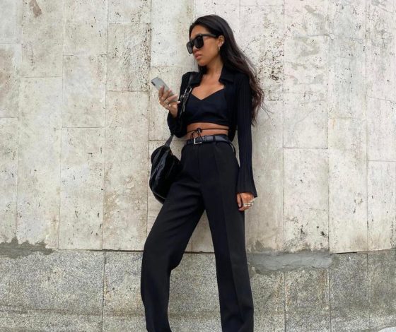 Кроп-топ на завязках - любимый тренд fashion-блогеров: собрали стильные варианты