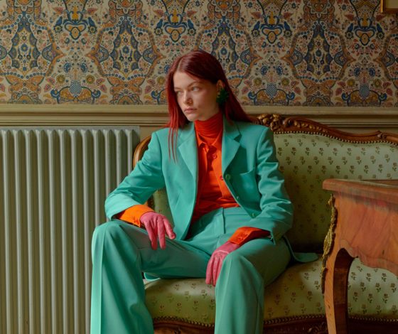 Кожаные перчатки - главный аксессуар в коллекции Sportmax