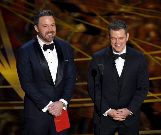 Появились первые кадры со съемок нового фильма с участием Бена Аффлека и Мэтта Дэймона