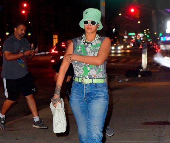 Еще один выход в панаме: Рианна на свидании с A$AP Rocky