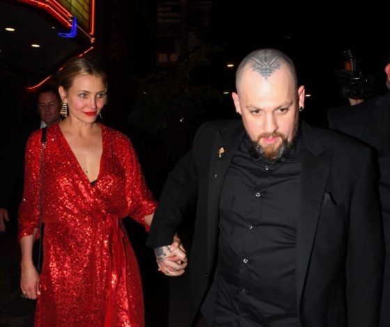 Кэмерон Диаз и Бенжи Мэдден с дочерью отправились в семейное путешествие