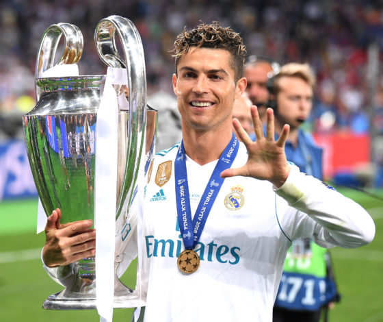 Снова первый: Криштиану Роналду побил мировой рекорд по количеству матчей в Лиге чемпионов