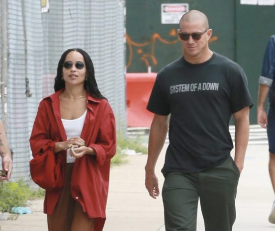 Первое свидание после развода: Зои Кравиц и Ченнинг Татум вместе проводят выходные