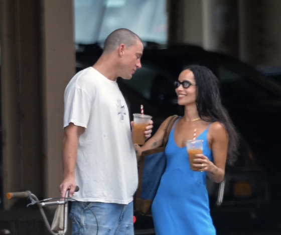 Не скрывают чувств: Ченнинг Татум и Зои Кравиц замечены на очередном свидании