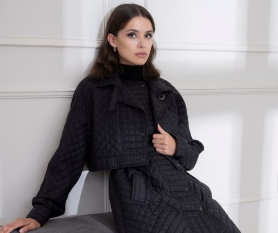 Стеганые пальто и юбки в новой коллекции DIANA ARNO
