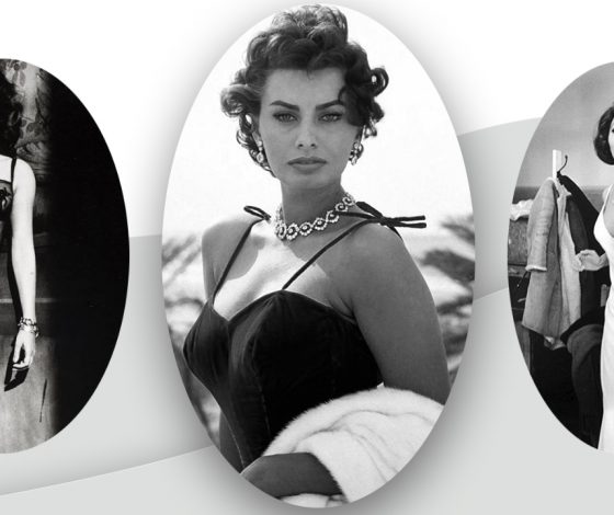 От рокового корсета до белого платья-комбинации: как повторить культовые кинообразы Софи Лорен