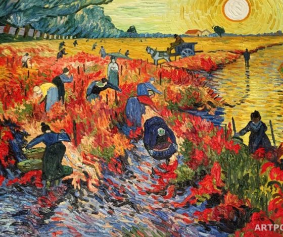 Искусство для будущих поколений: изучение и консервация картины Винсента Ван Гога «Красные виноградники в Арле»