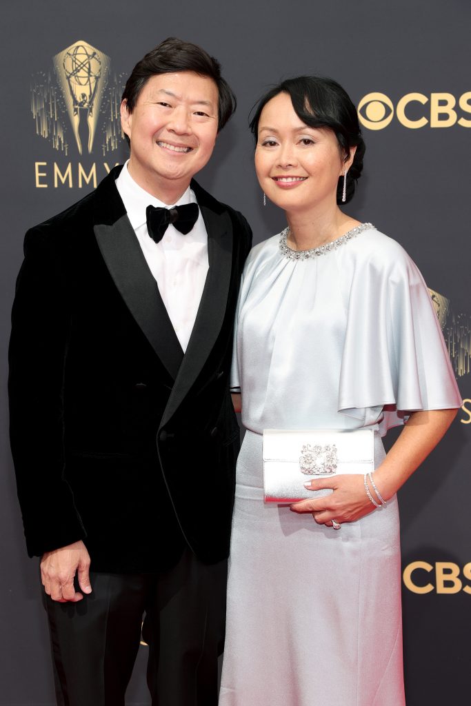 Кен Жонг с супругой Тран Чон (Фото:Rich Fury/Getty Images)