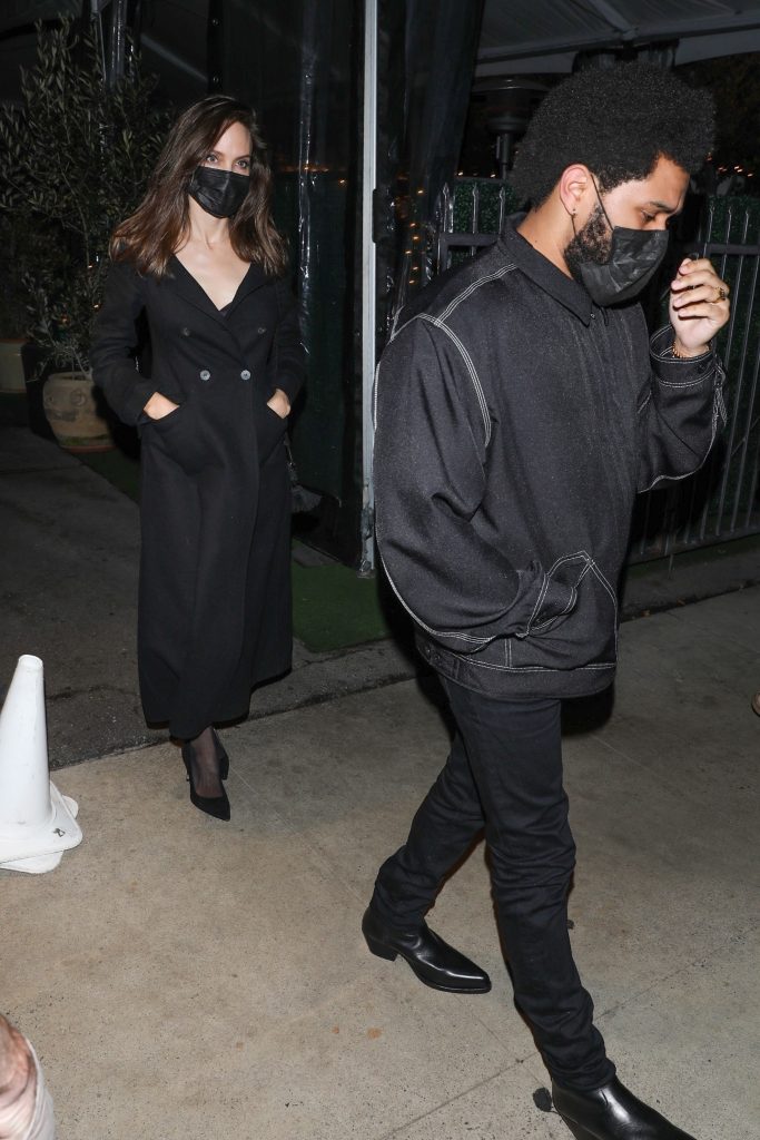 Анджелина Джоли и The Weeknd (Фото: legion-media.ru)