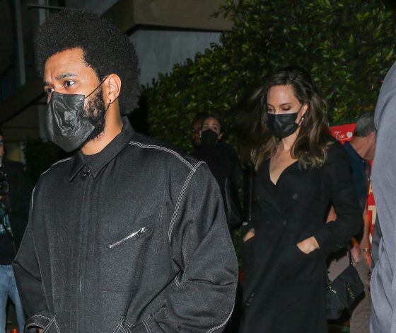 «Она его муза»: что известно об отношениях Анджелины Джоли и The Weeknd