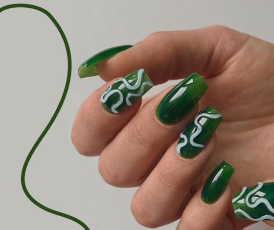 Перешли на темную сторону: 50+ идей модного осеннего маникюра