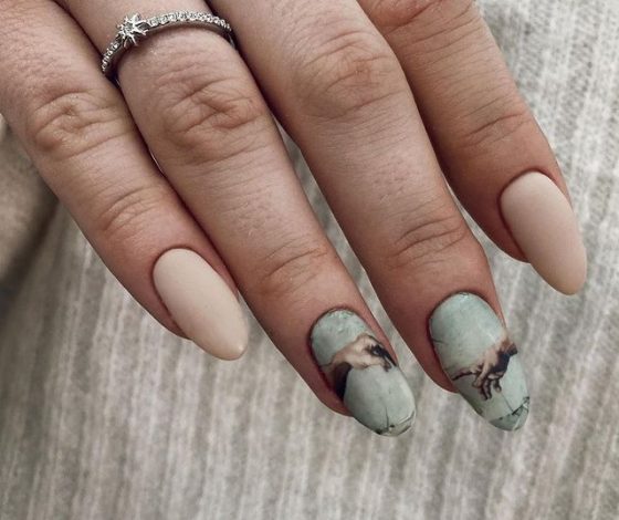 Маникюр с картинами художников — 10 идей для ценителей прекрасного